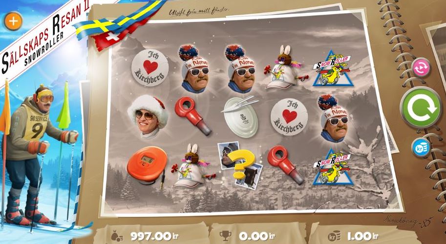 Spela Snowroller slot och maximera dina freespins vinster